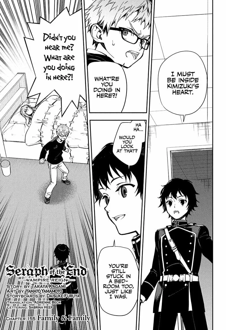 Seraph of the End: Vampire Reign Chapter 155 page 1 - 
