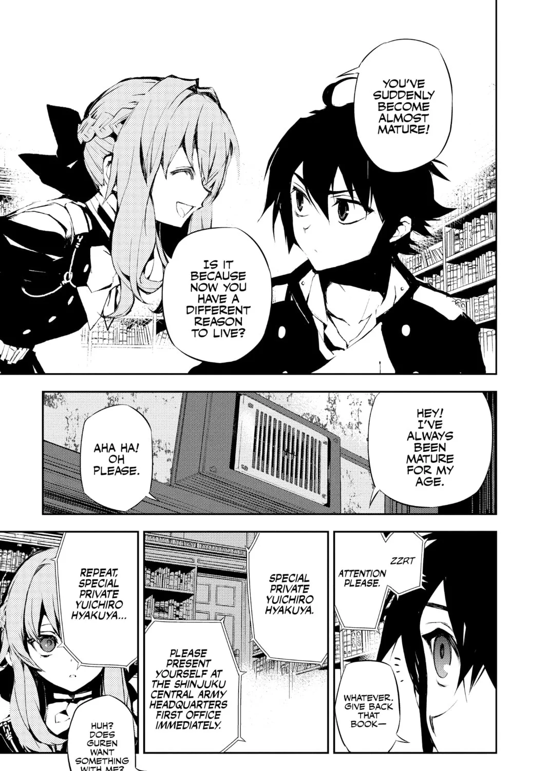 Seraph of the End: Vampire Reign Chapter 16 page 25 - 