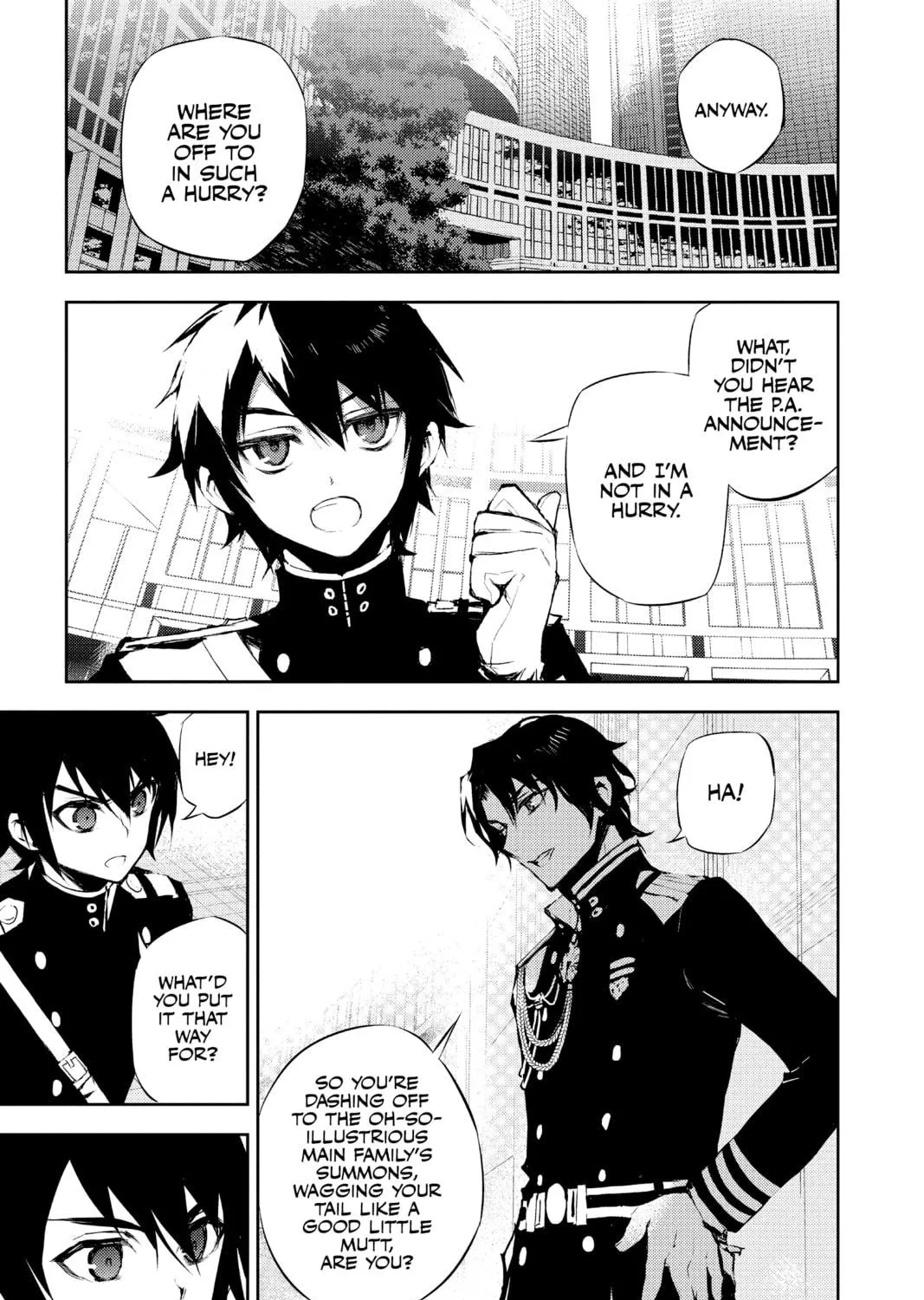 Seraph of the End: Vampire Reign Chapter 16 page 35 - 