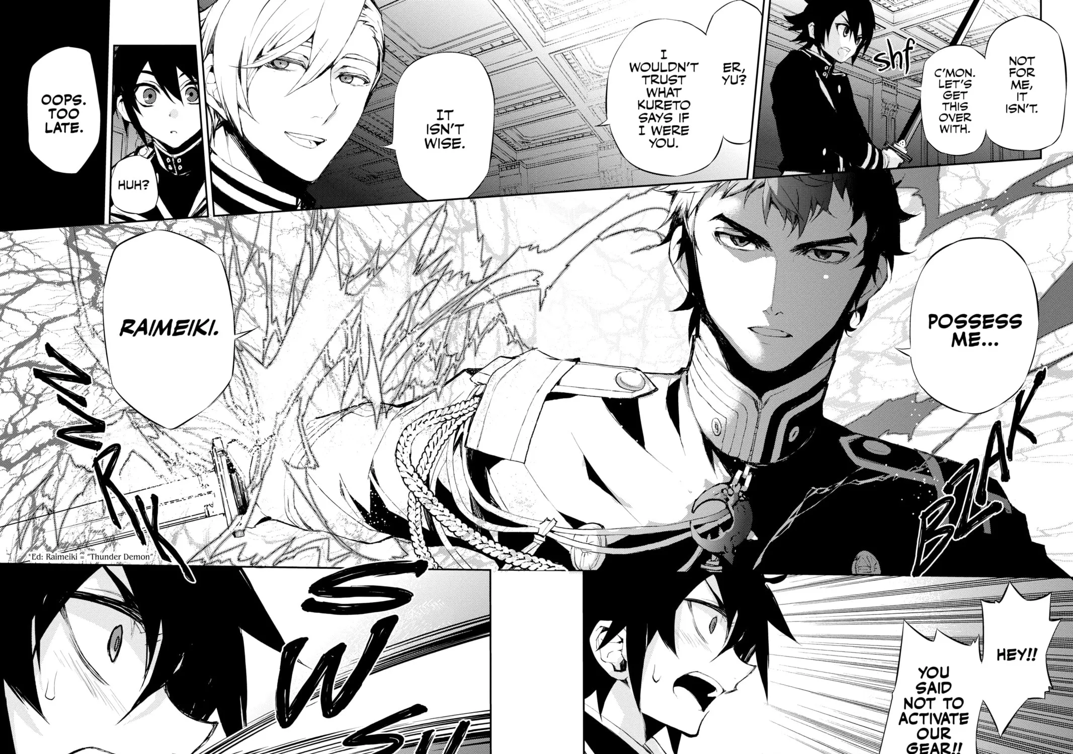 Seraph of the End: Vampire Reign Chapter 17 page 31 - 