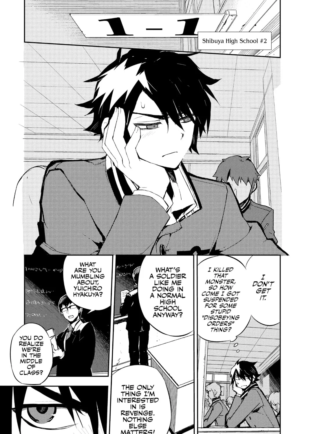 Seraph of the End: Vampire Reign Chapter 2 page 21 - 