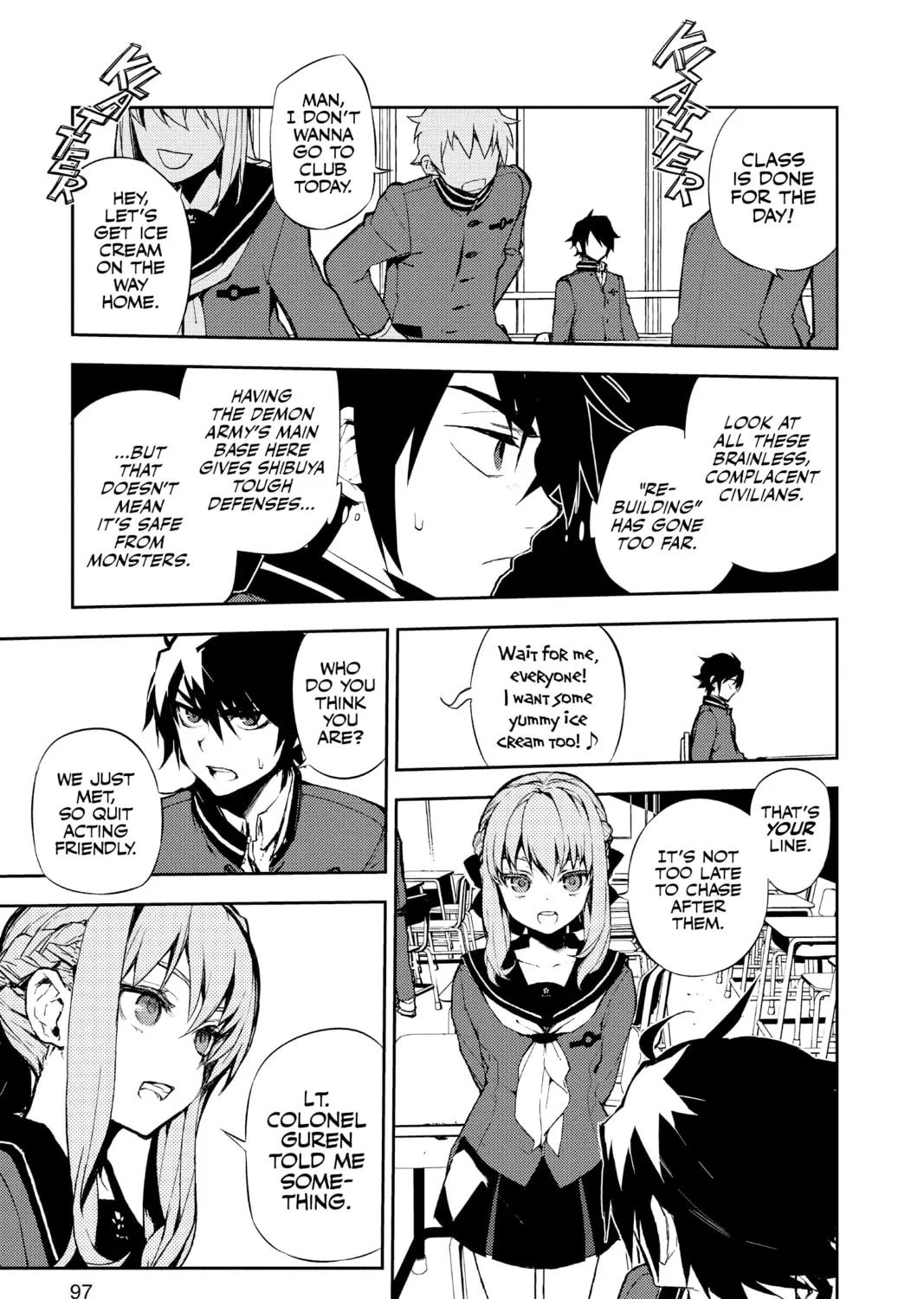 Seraph of the End: Vampire Reign Chapter 2 page 37 - 