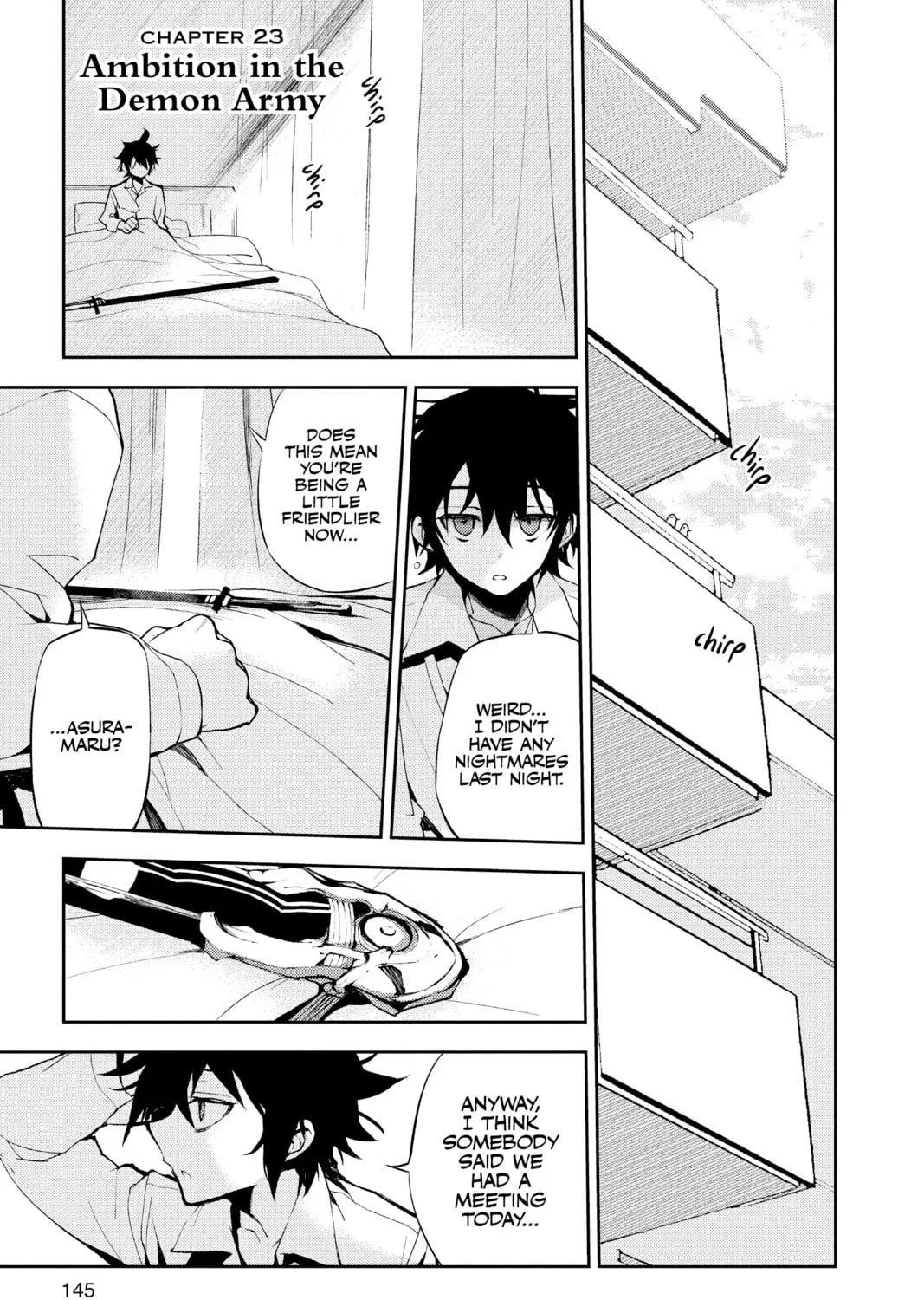 Seraph of the End: Vampire Reign Chapter 23 page 1 - 