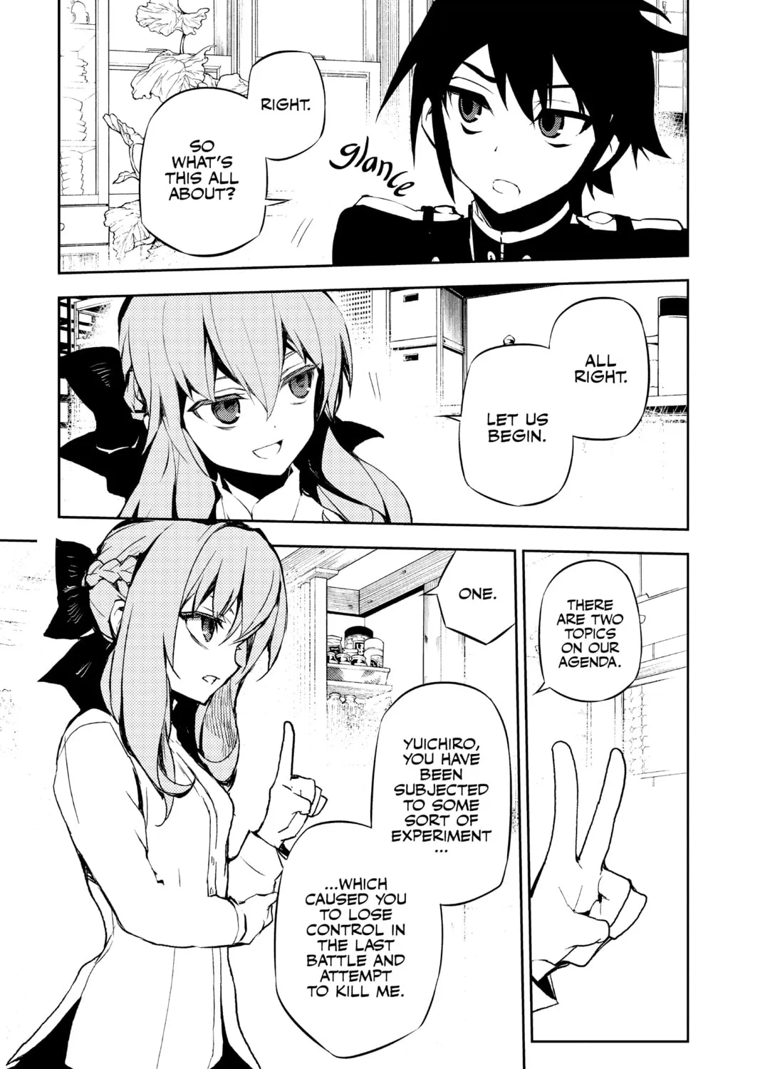 Seraph of the End: Vampire Reign Chapter 23 page 21 - 