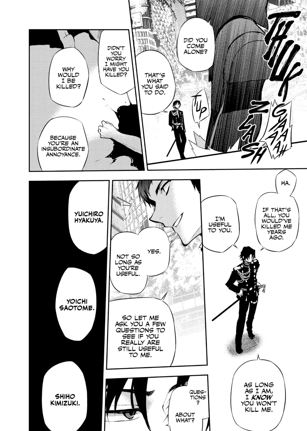 Seraph of the End: Vampire Reign Chapter 23 page 33 - 