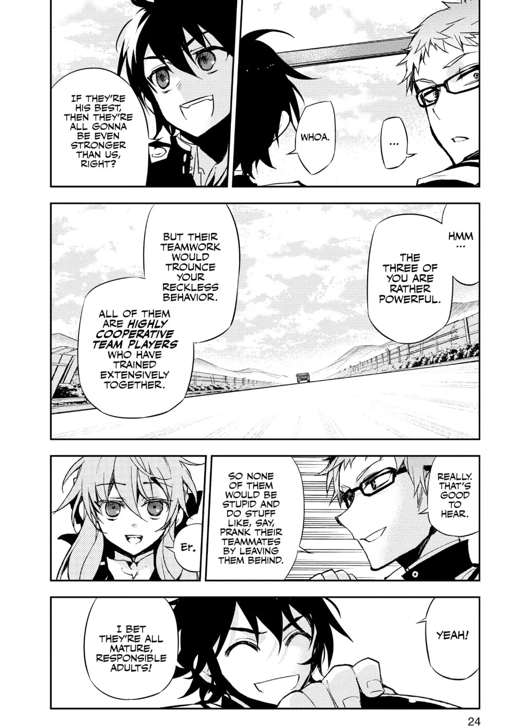 Seraph of the End: Vampire Reign Chapter 24 page 37 - 