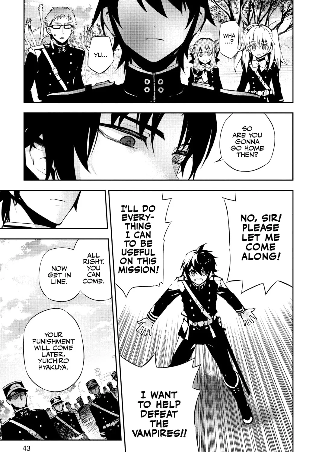 Seraph of the End: Vampire Reign Chapter 24 page 73 - 