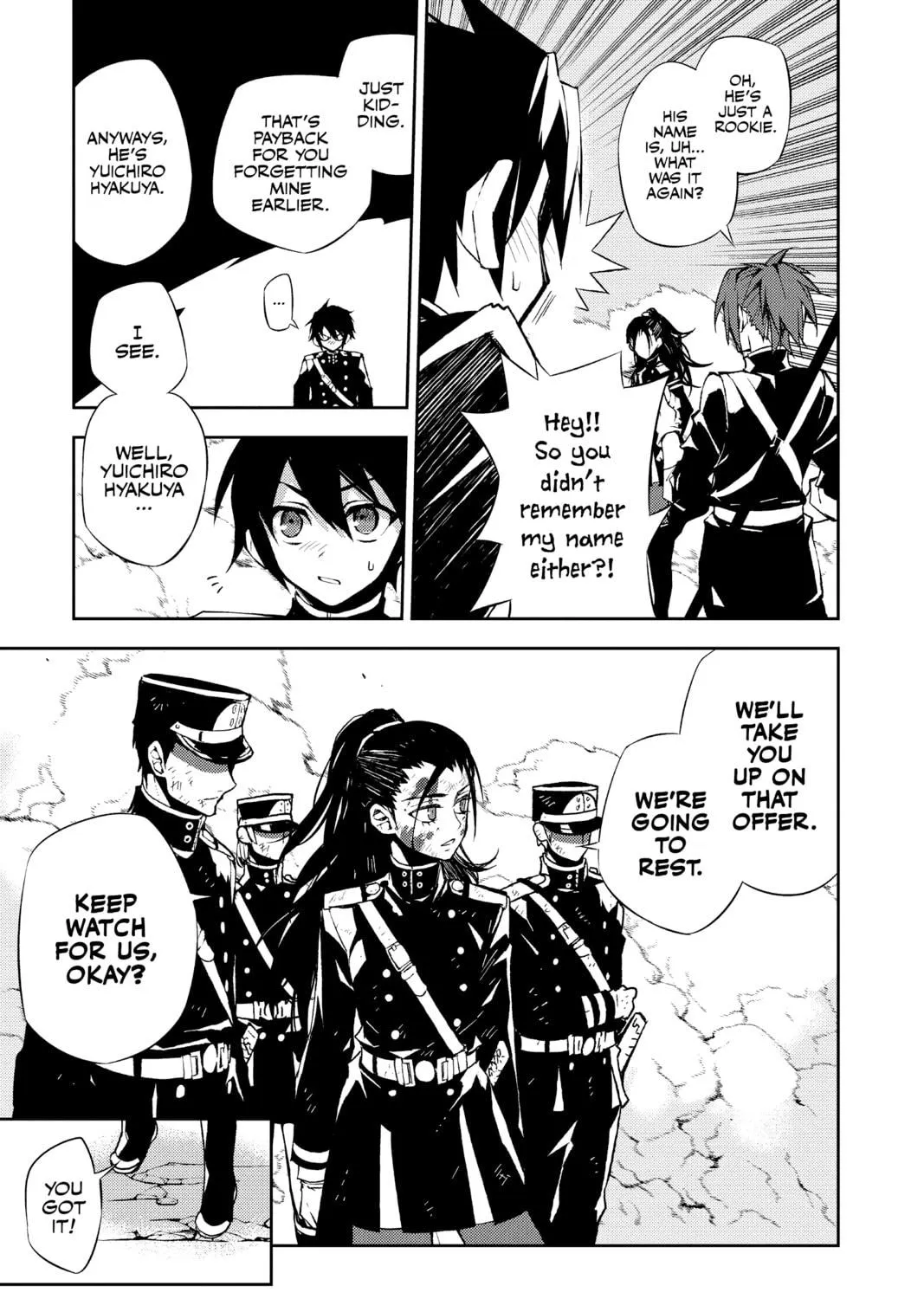 Seraph of the End: Vampire Reign Chapter 29 page 35 - 