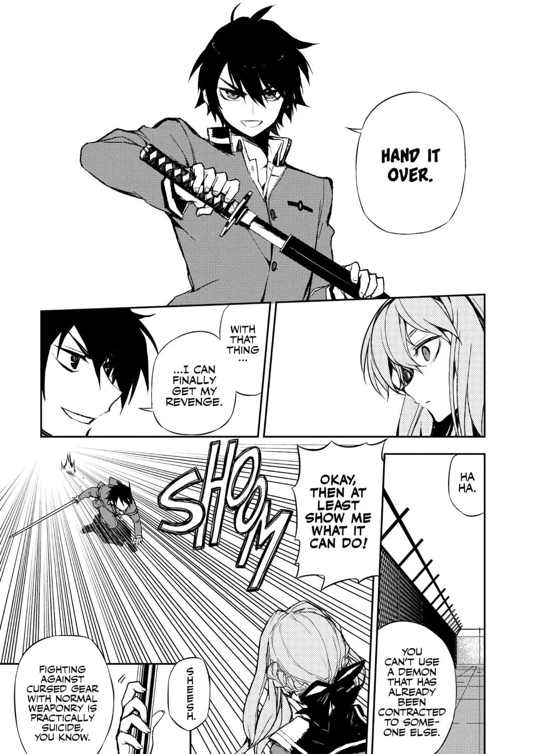 Seraph of the End: Vampire Reign Chapter 3 page 23 - 
