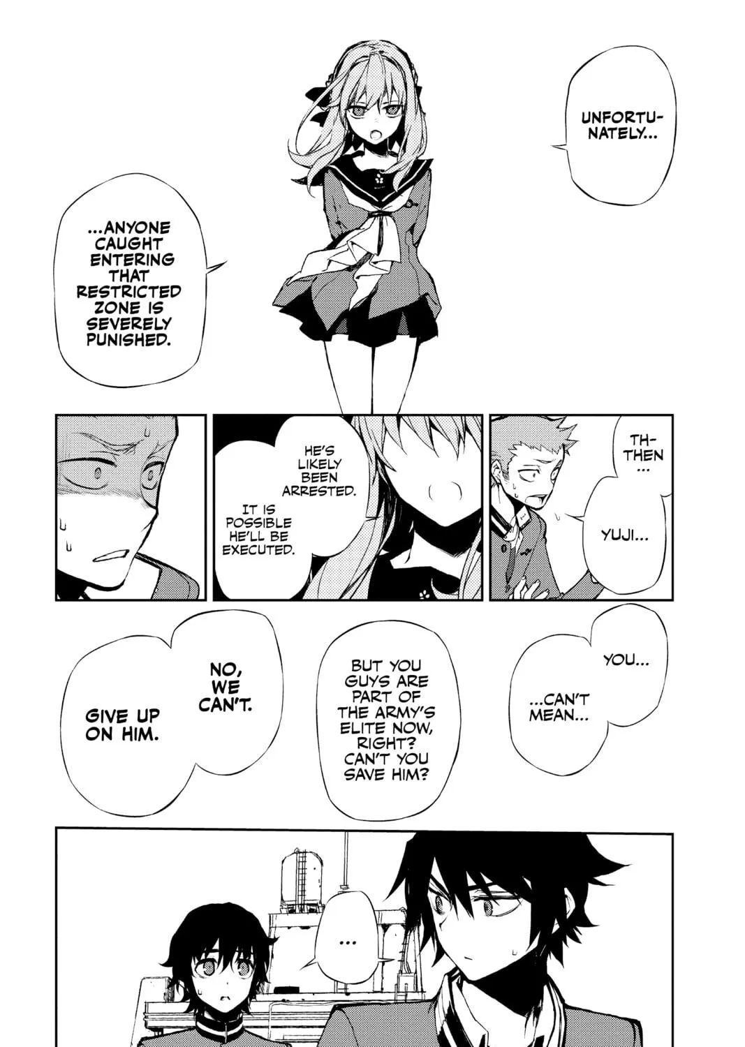 Seraph of the End: Vampire Reign Chapter 3 page 35 - 