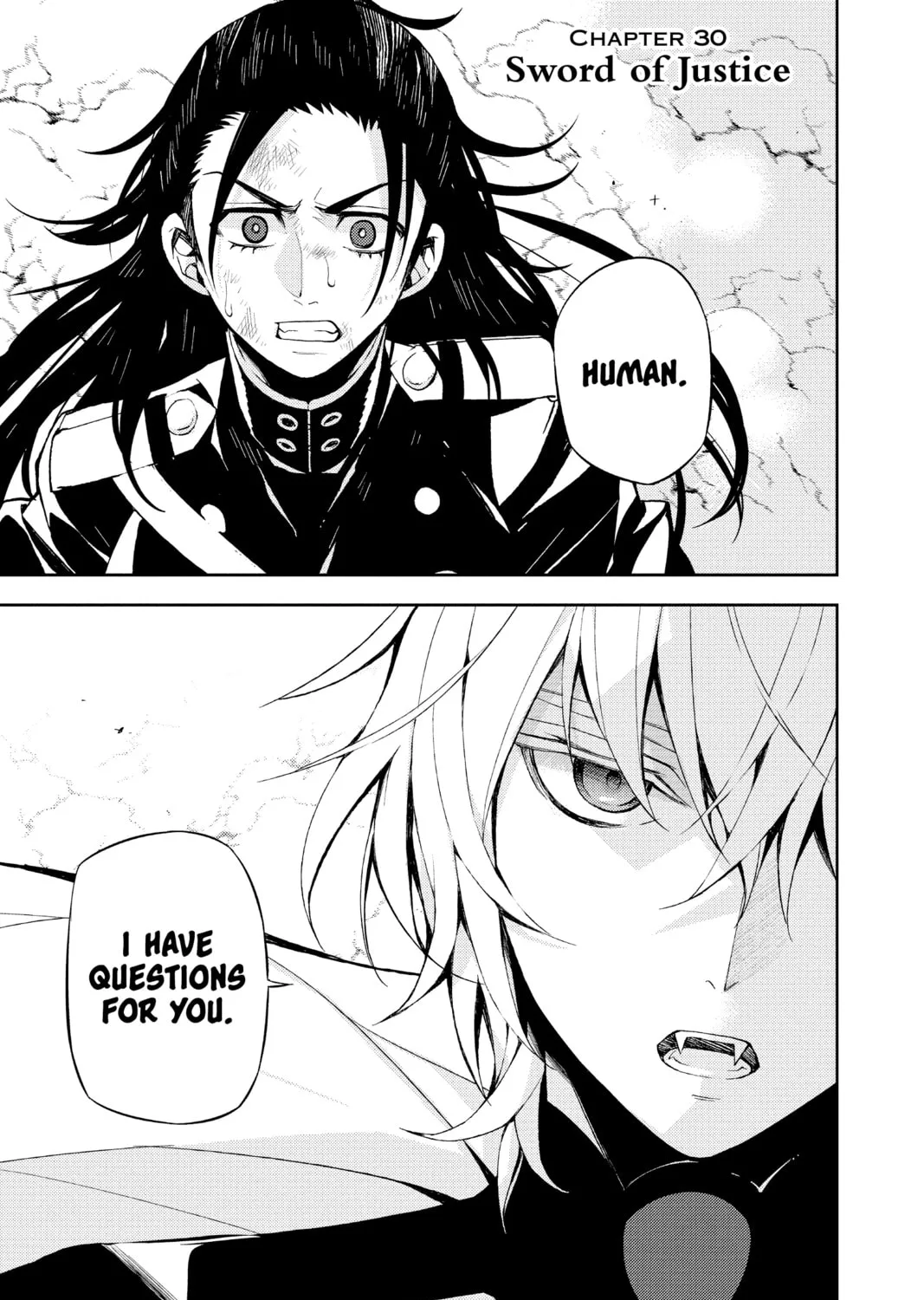 Seraph of the End: Vampire Reign Chapter 30 page 1 - 