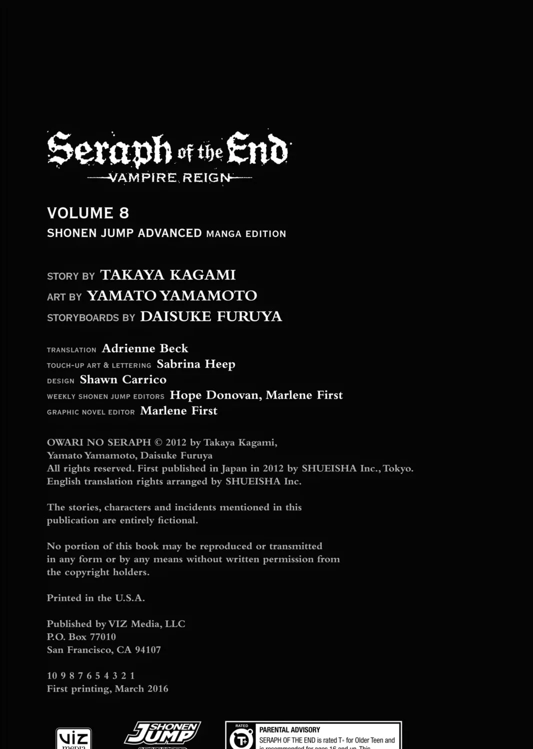 Seraph of the End: Vampire Reign Chapter 31 page 93 - 