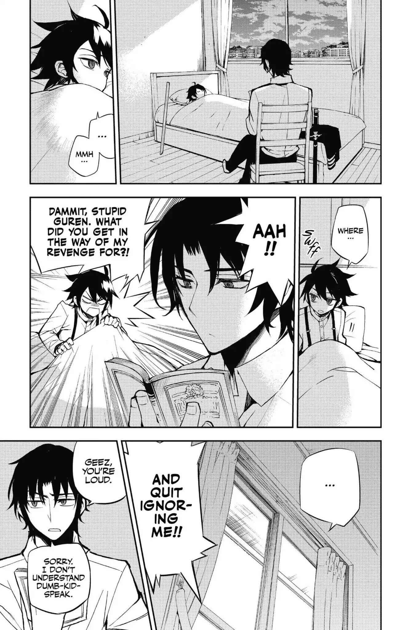 Seraph of the End: Vampire Reign Chapter 34.1 page 11 - 