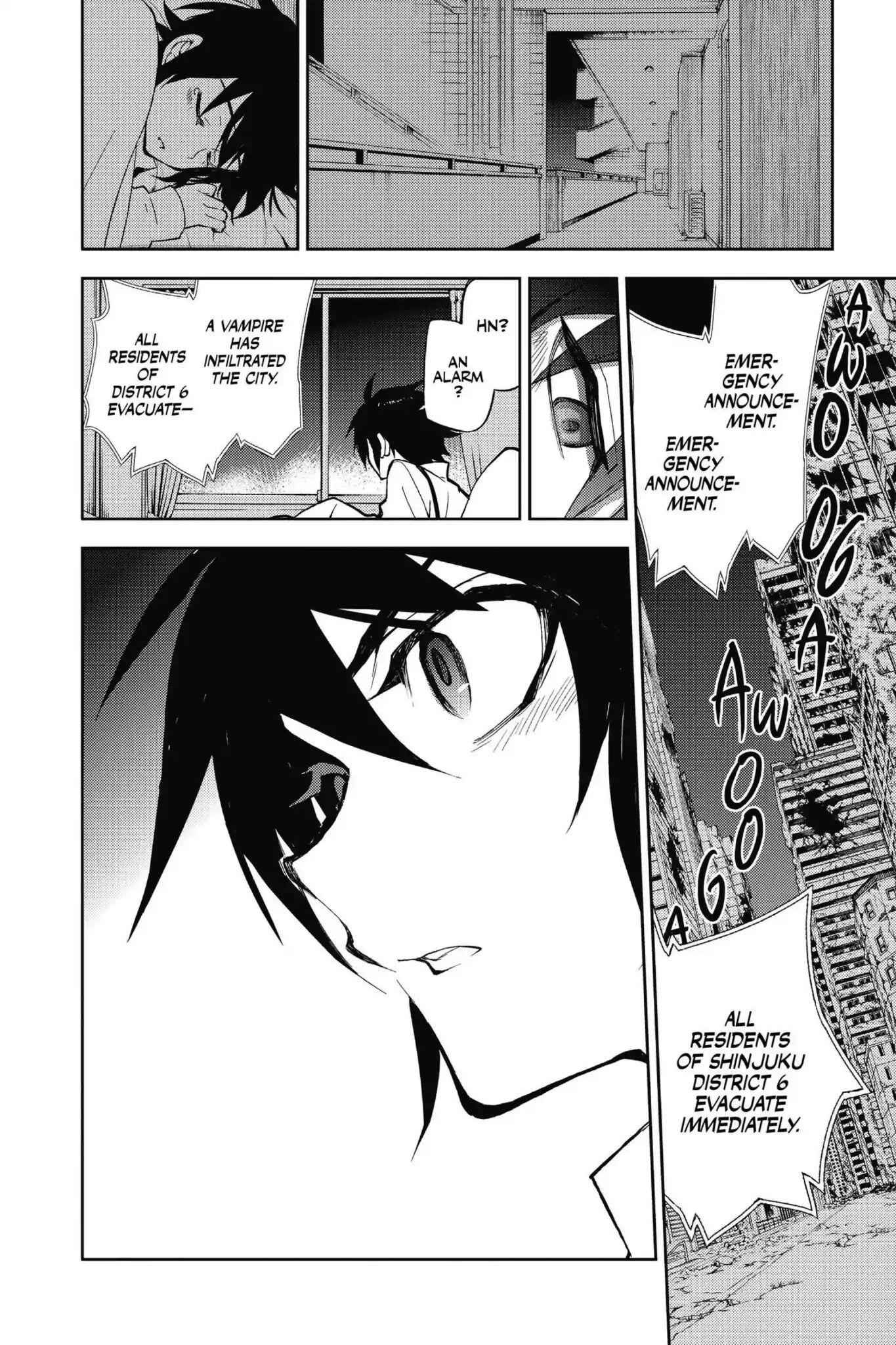 Seraph of the End: Vampire Reign Chapter 34.1 page 17 - 