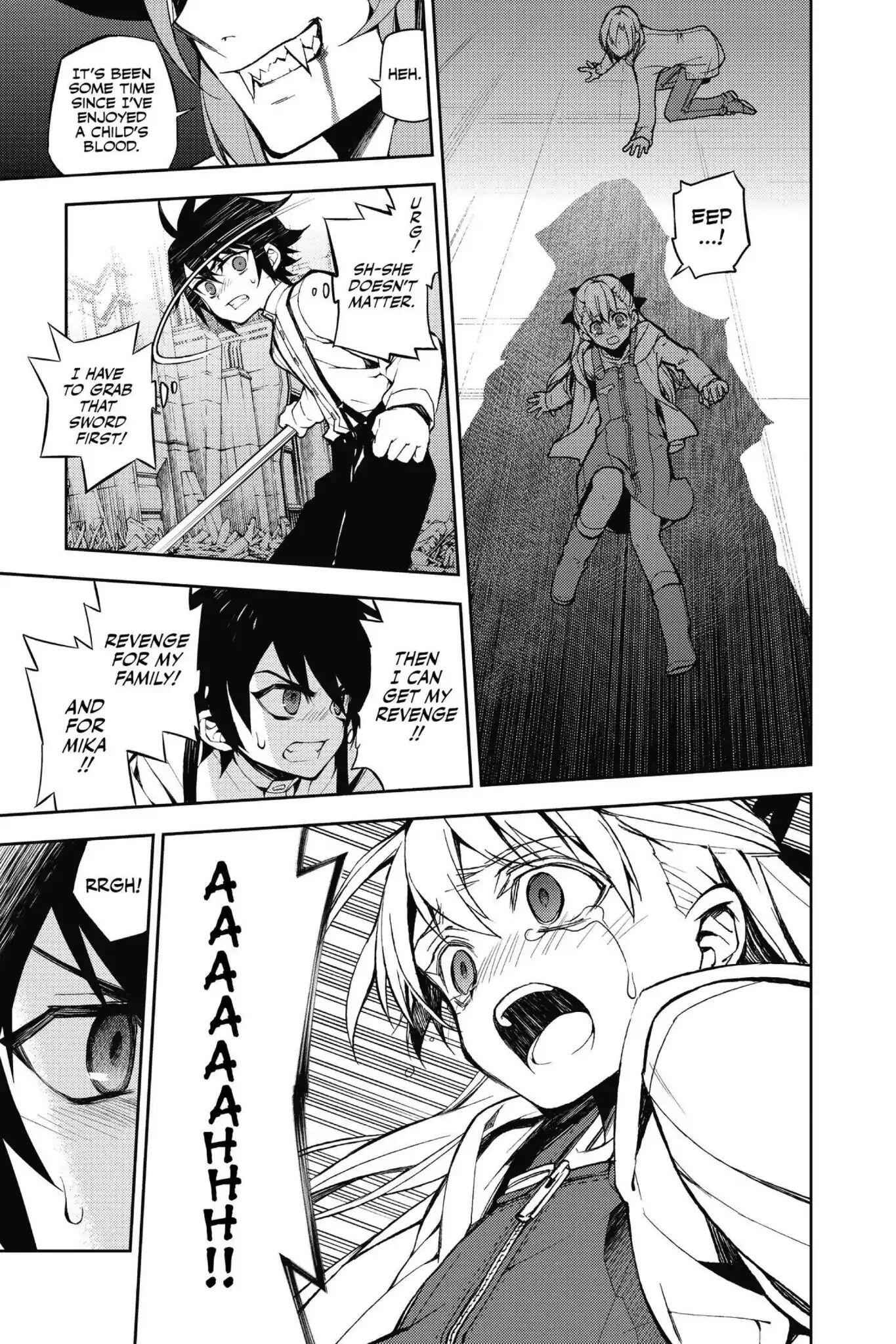 Seraph of the End: Vampire Reign Chapter 34.1 page 22 - 