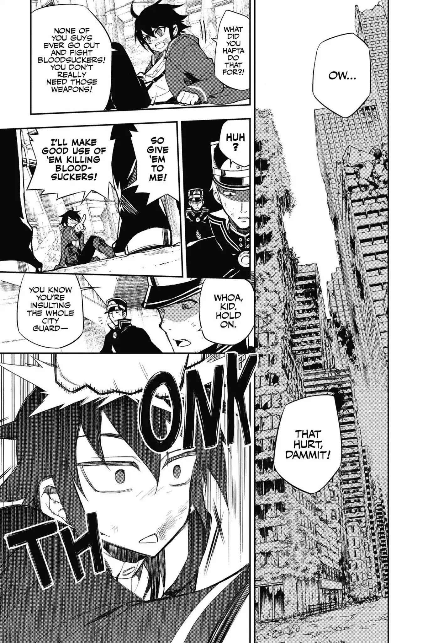 Seraph of the End: Vampire Reign Chapter 34.1 page 7 - 