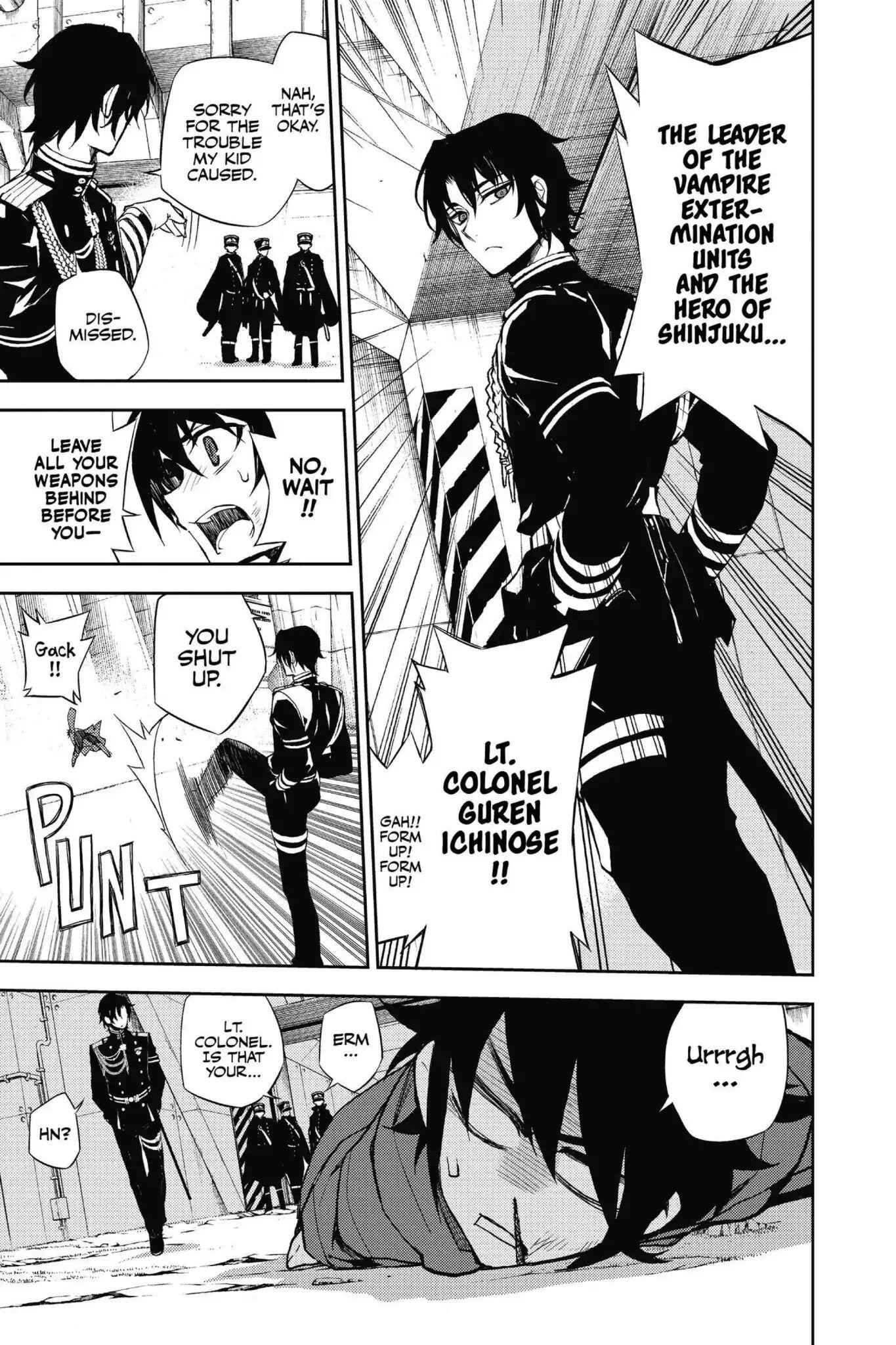 Seraph of the End: Vampire Reign Chapter 34.1 page 9 - 