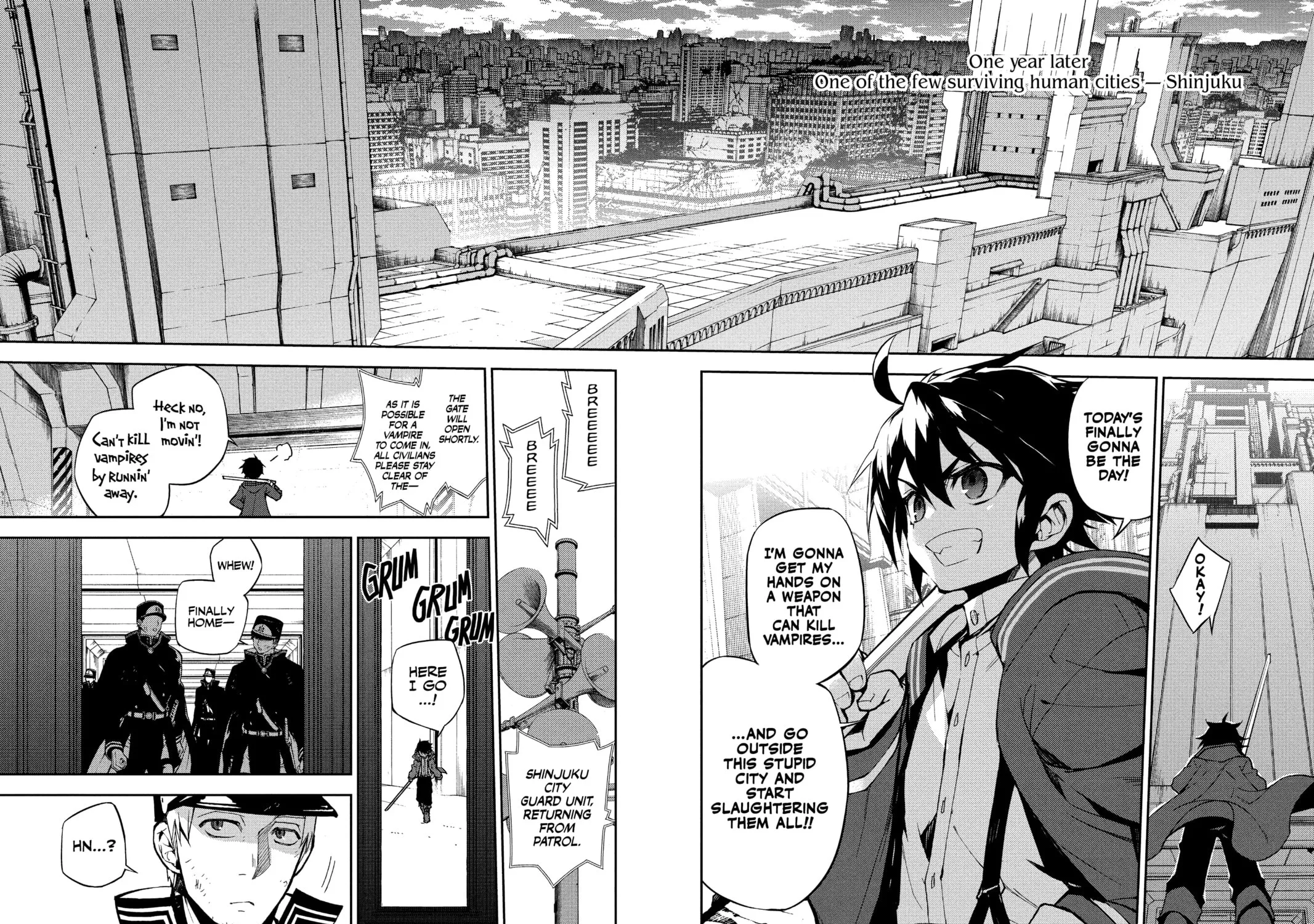 Seraph of the End: Vampire Reign Chapter 34.5 page 11 - 