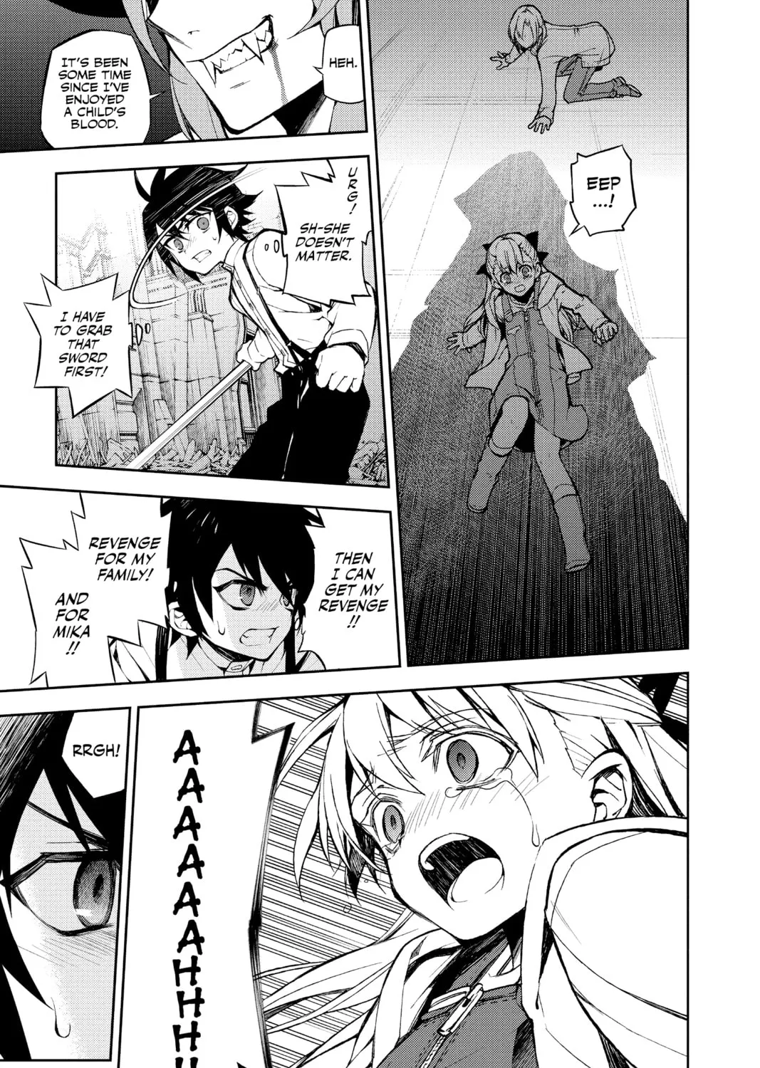 Seraph of the End: Vampire Reign Chapter 34.5 page 45 - 