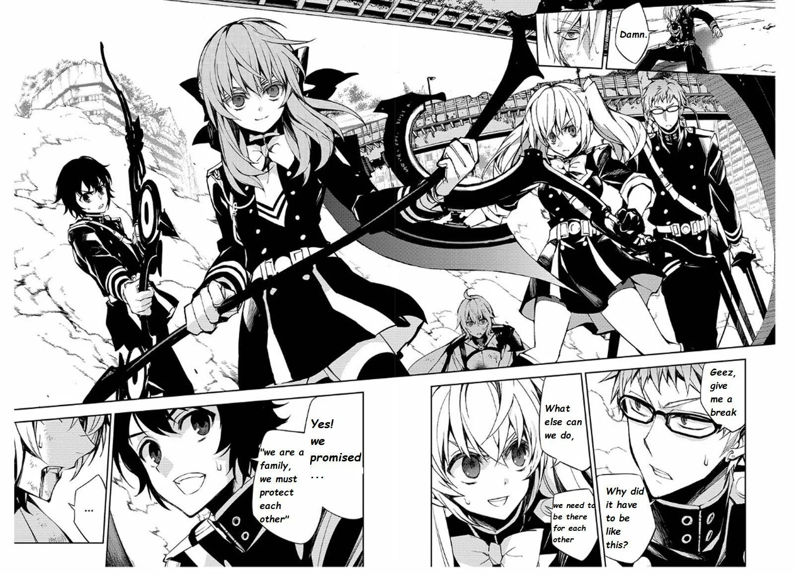 Seraph of the End: Vampire Reign Chapter 35.1 page 28 - 