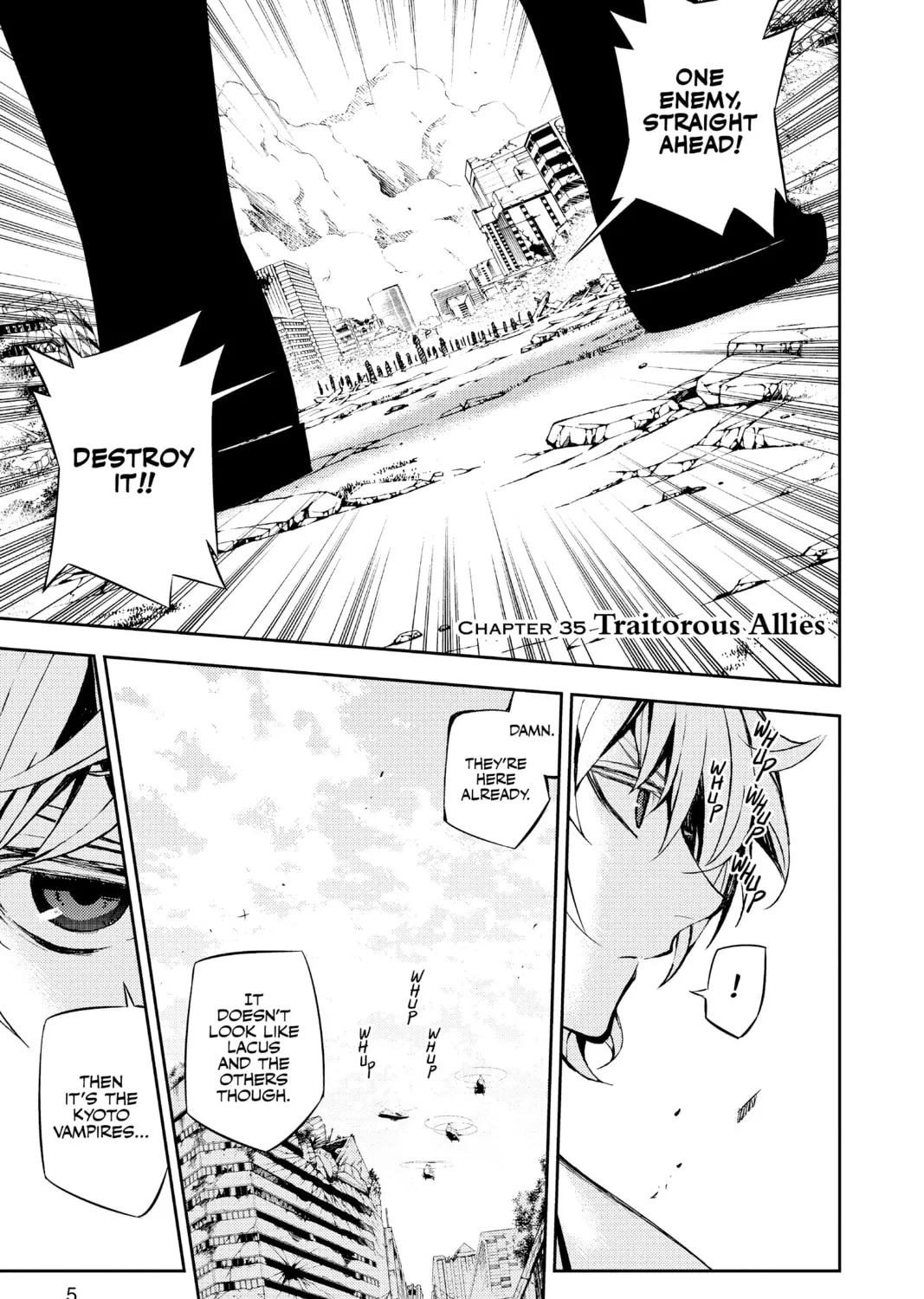 Seraph of the End: Vampire Reign Chapter 35 page 1 - 