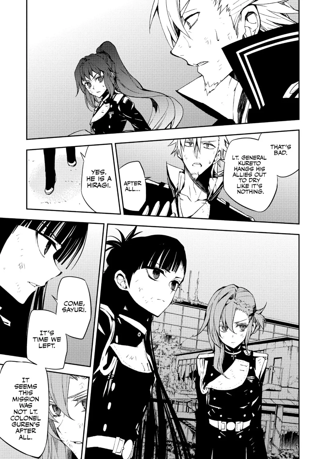 Seraph of the End: Vampire Reign Chapter 38 page 33 - 