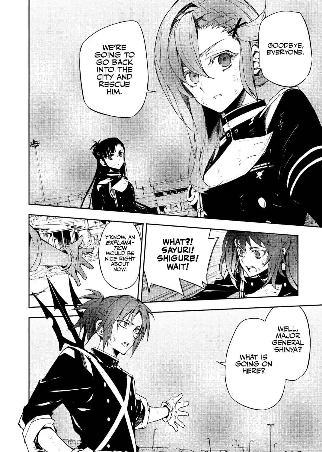 Seraph of the End: Vampire Reign Chapter 38 page 35 - 