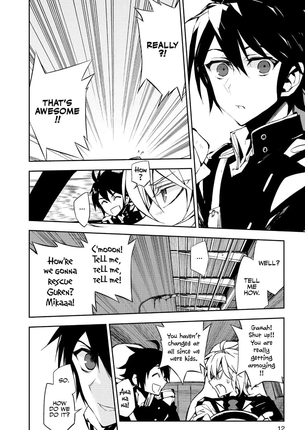 Seraph of the End: Vampire Reign Chapter 39 page 15 - 