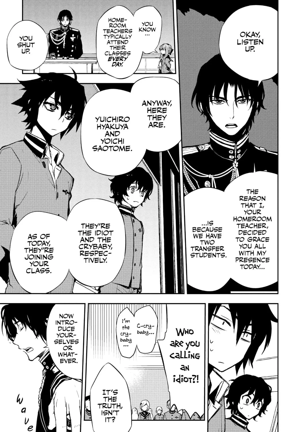 Seraph of the End: Vampire Reign Chapter 4 page 21 - 
