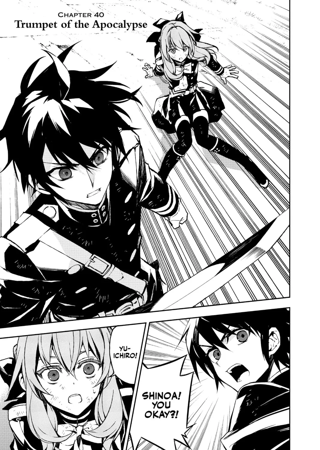 Seraph of the End: Vampire Reign Chapter 40 page 1 - 