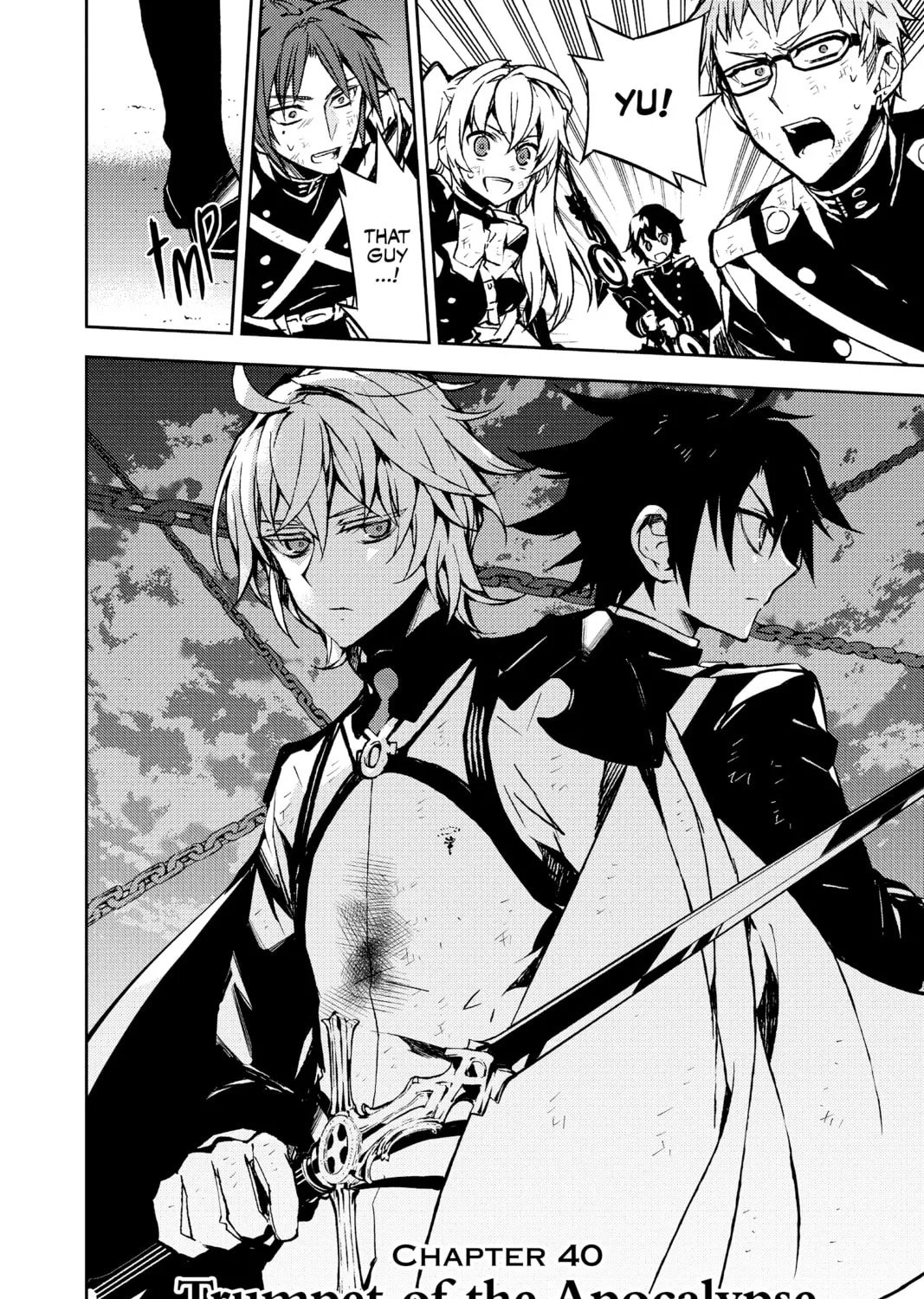 Seraph of the End: Vampire Reign Chapter 40 page 3 - 