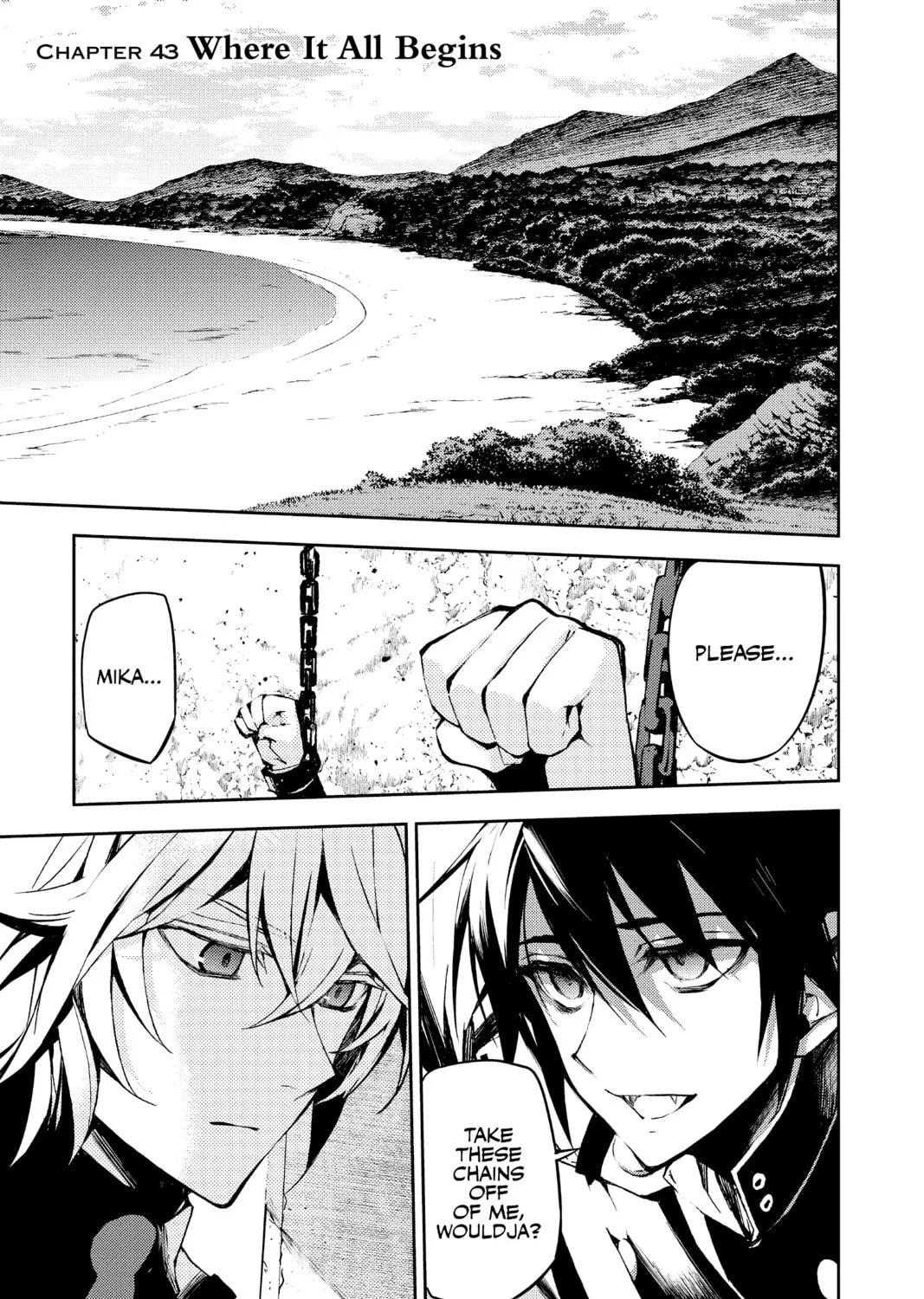 Seraph of the End: Vampire Reign Chapter 43 page 1 - 