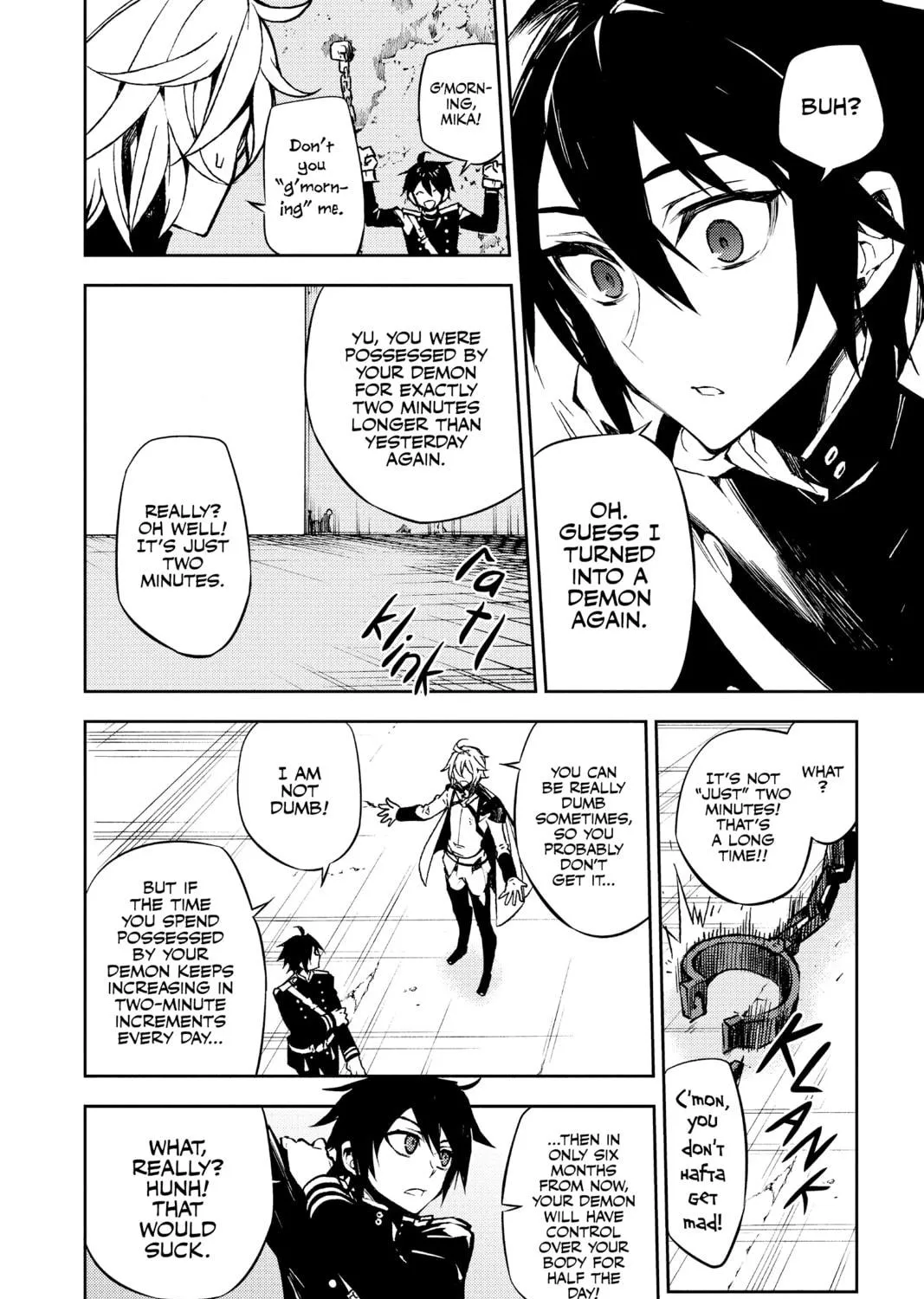 Seraph of the End: Vampire Reign Chapter 43 page 11 - 