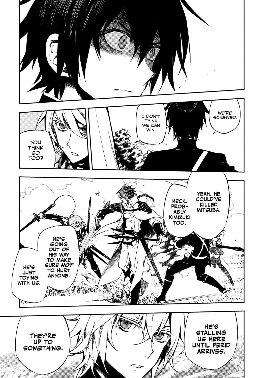 Seraph of the End: Vampire Reign Chapter 45 page 35 - 
