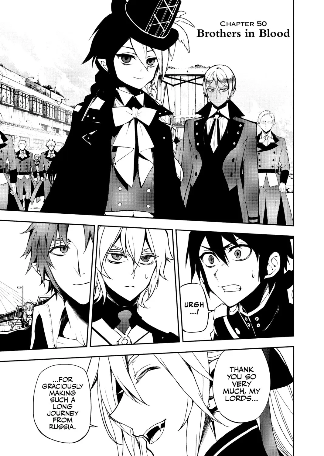 Seraph of the End: Vampire Reign Chapter 50 page 1 - 