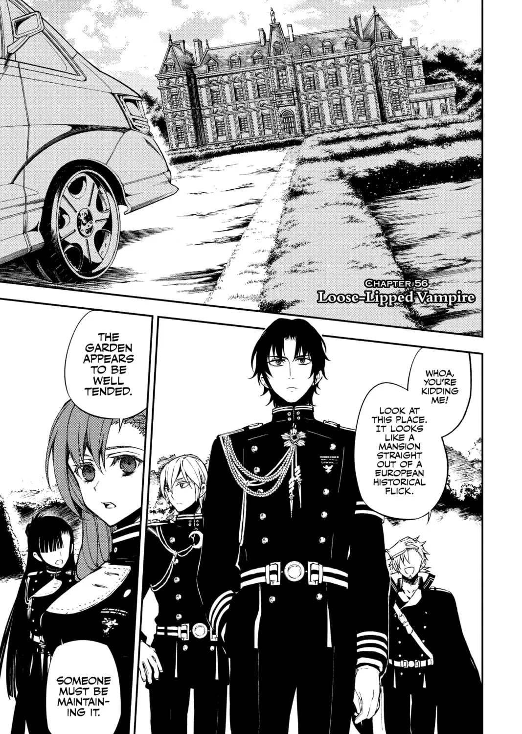 Seraph of the End: Vampire Reign Chapter 56 page 1 - 