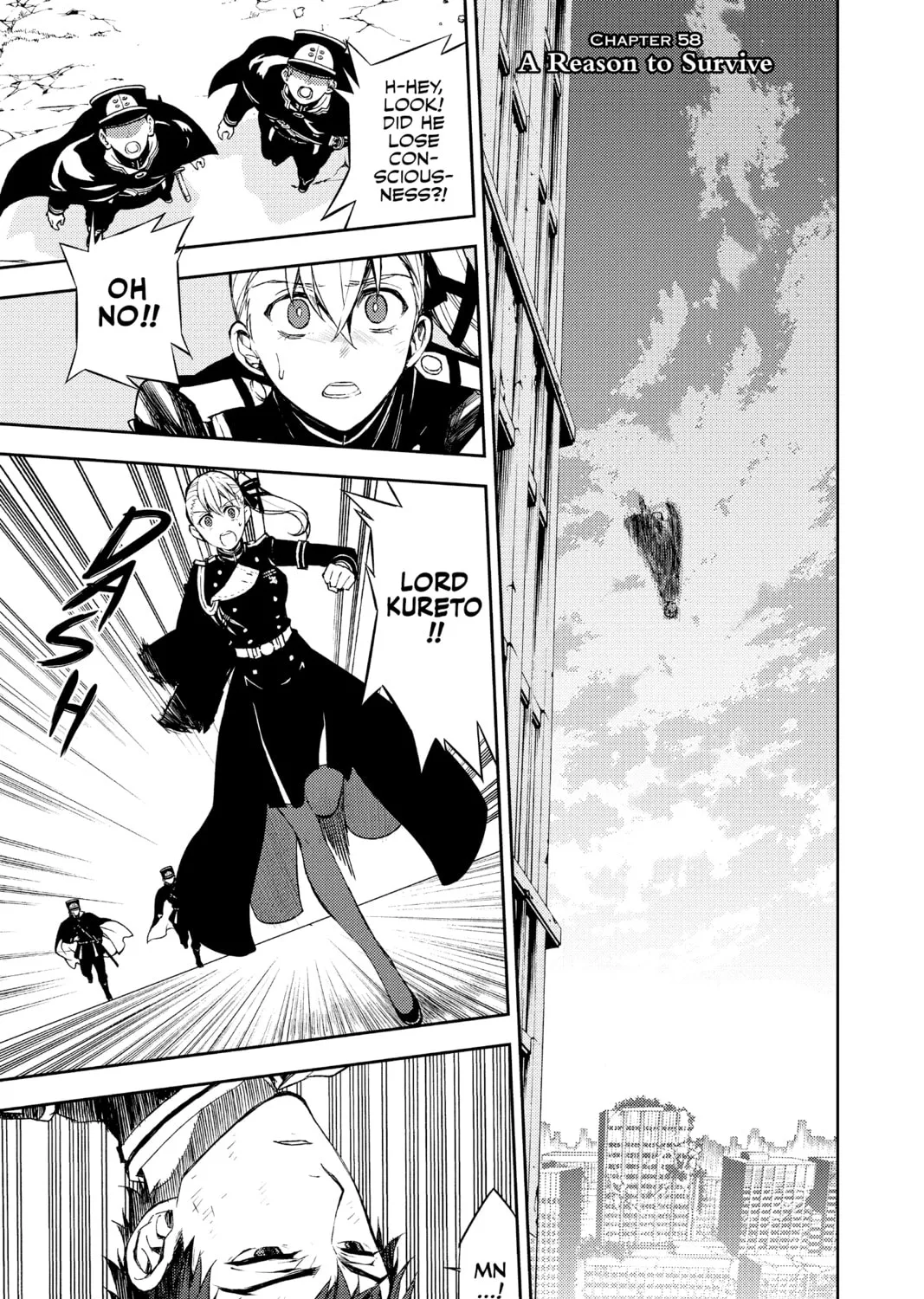 Seraph of the End: Vampire Reign Chapter 58 page 1 - 