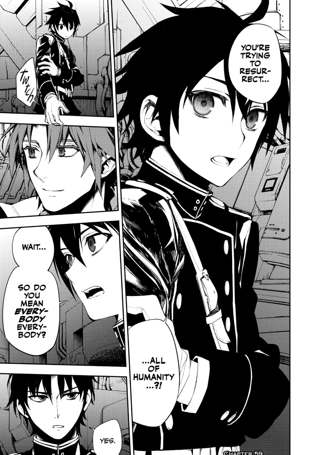 Seraph of the End: Vampire Reign Chapter 59 page 1 - 