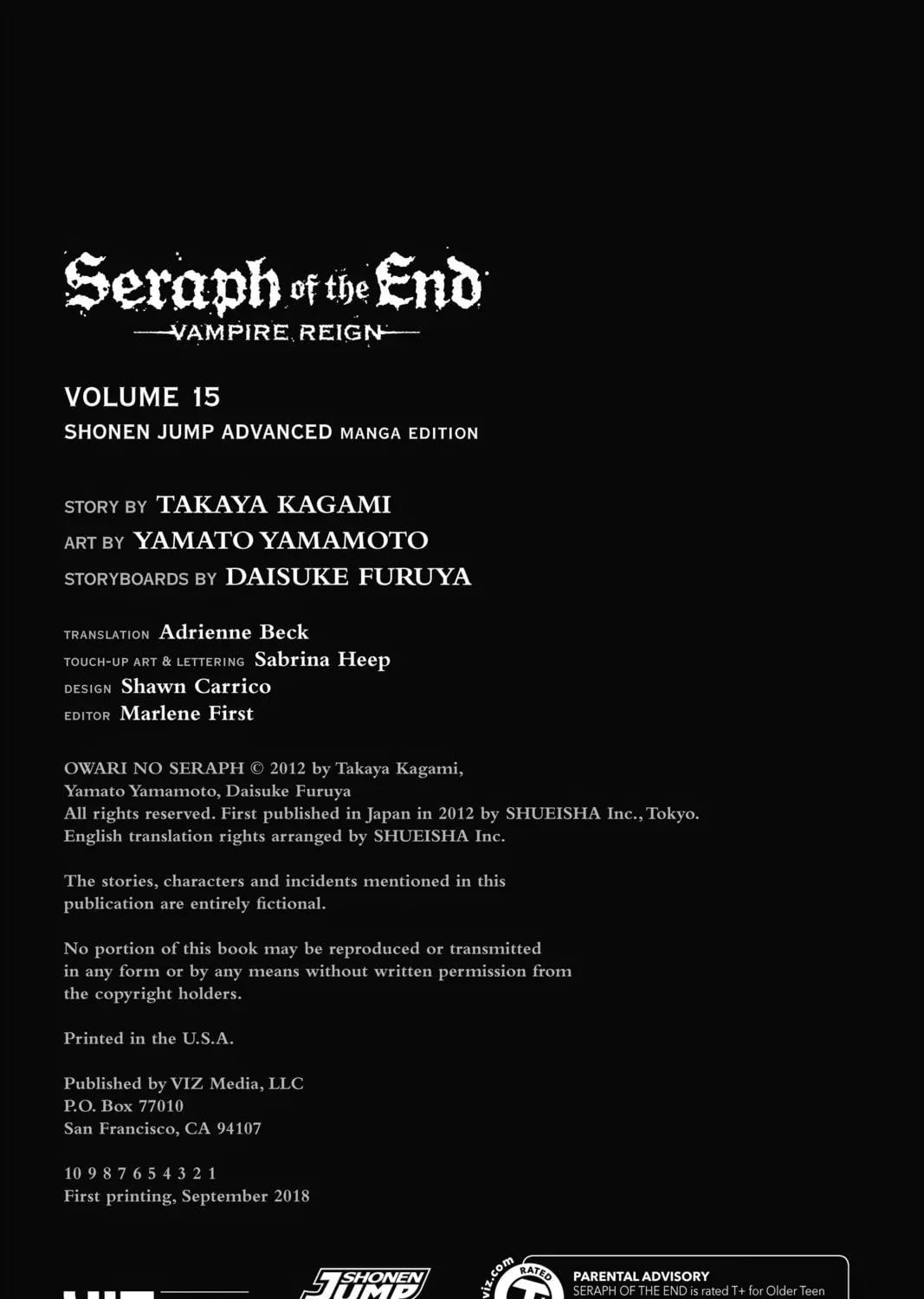 Seraph of the End: Vampire Reign Chapter 59 page 87 - 