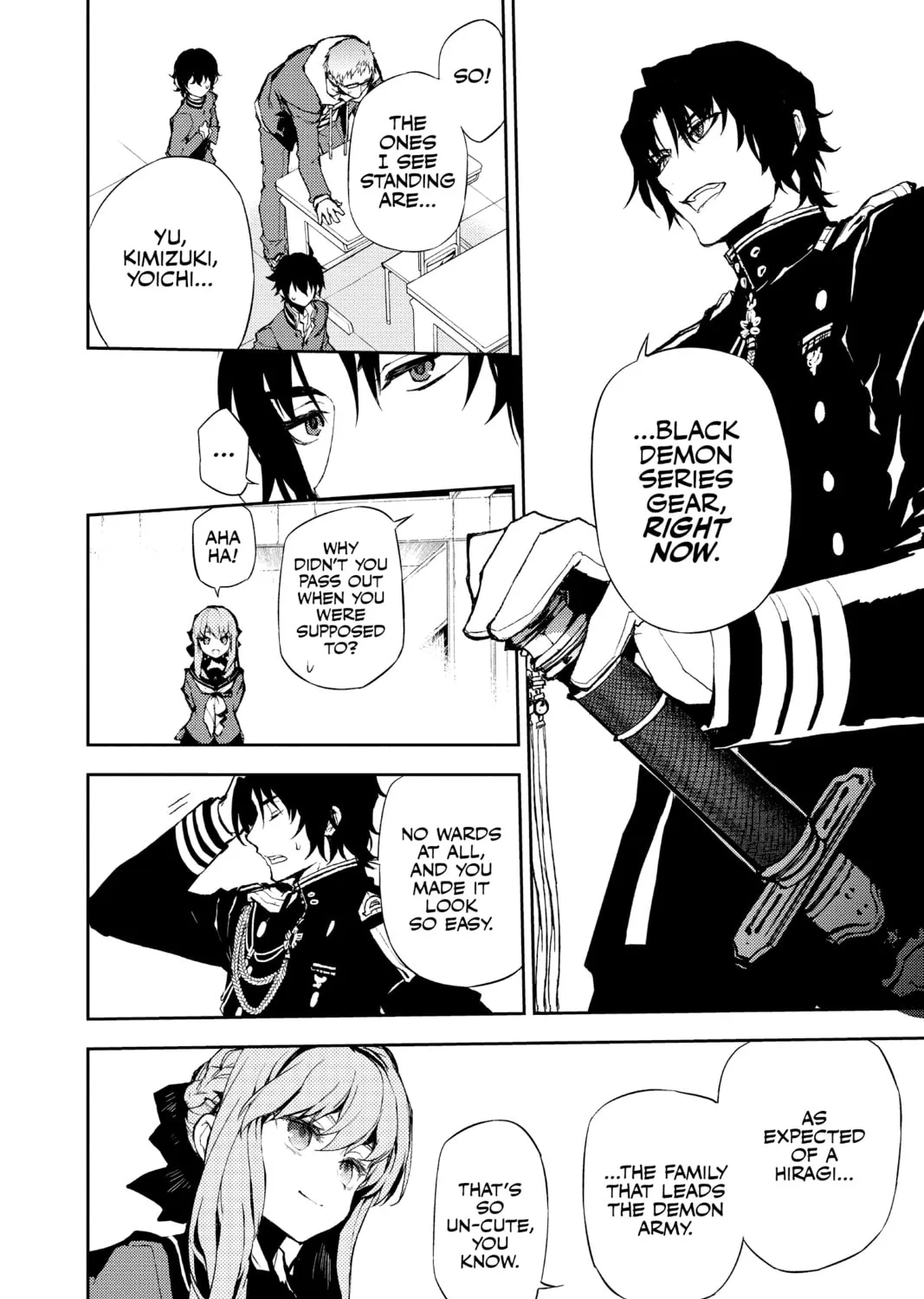 Seraph of the End: Vampire Reign Chapter 6 page 33 - 