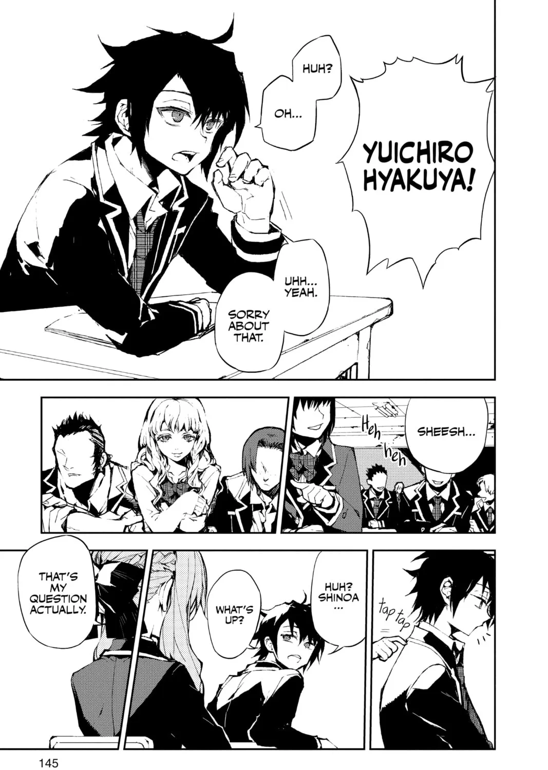 Seraph of the End: Vampire Reign Chapter 63.5 page 13 - 