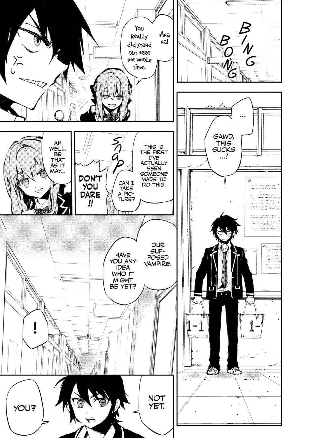 Seraph of the End: Vampire Reign Chapter 63.5 page 17 - 