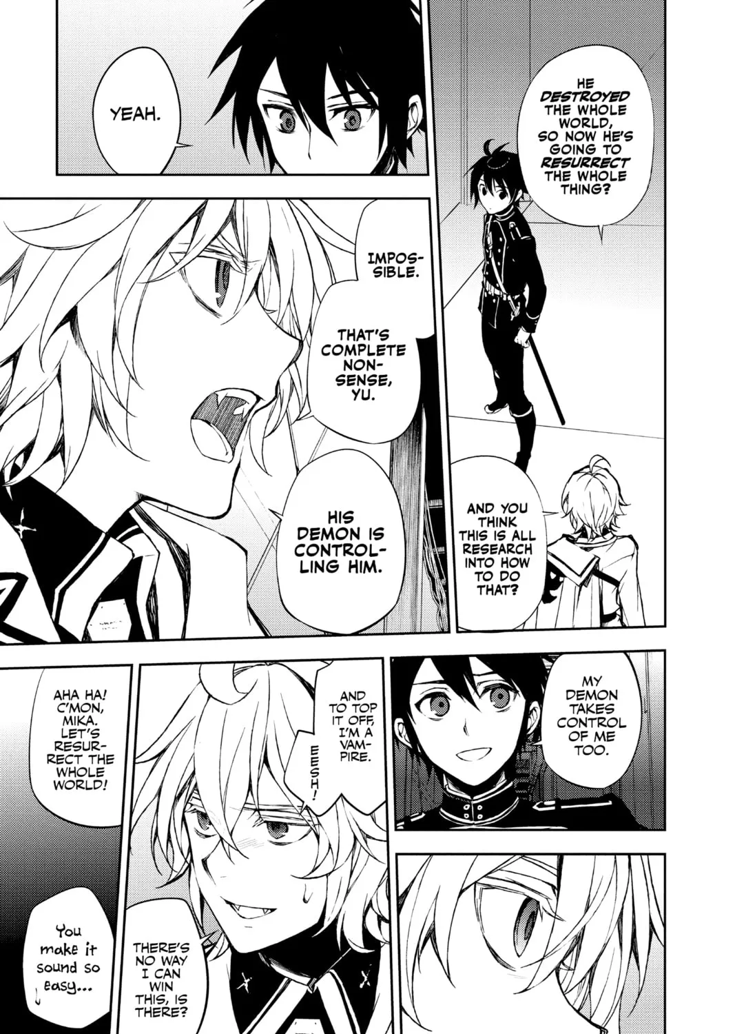 Seraph of the End: Vampire Reign Chapter 63 page 21 - 