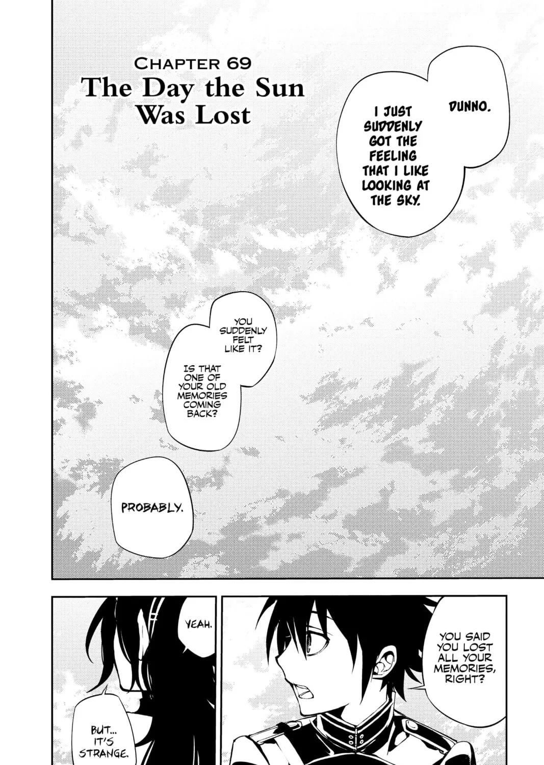 Seraph of the End: Vampire Reign Chapter 69 page 3 - 
