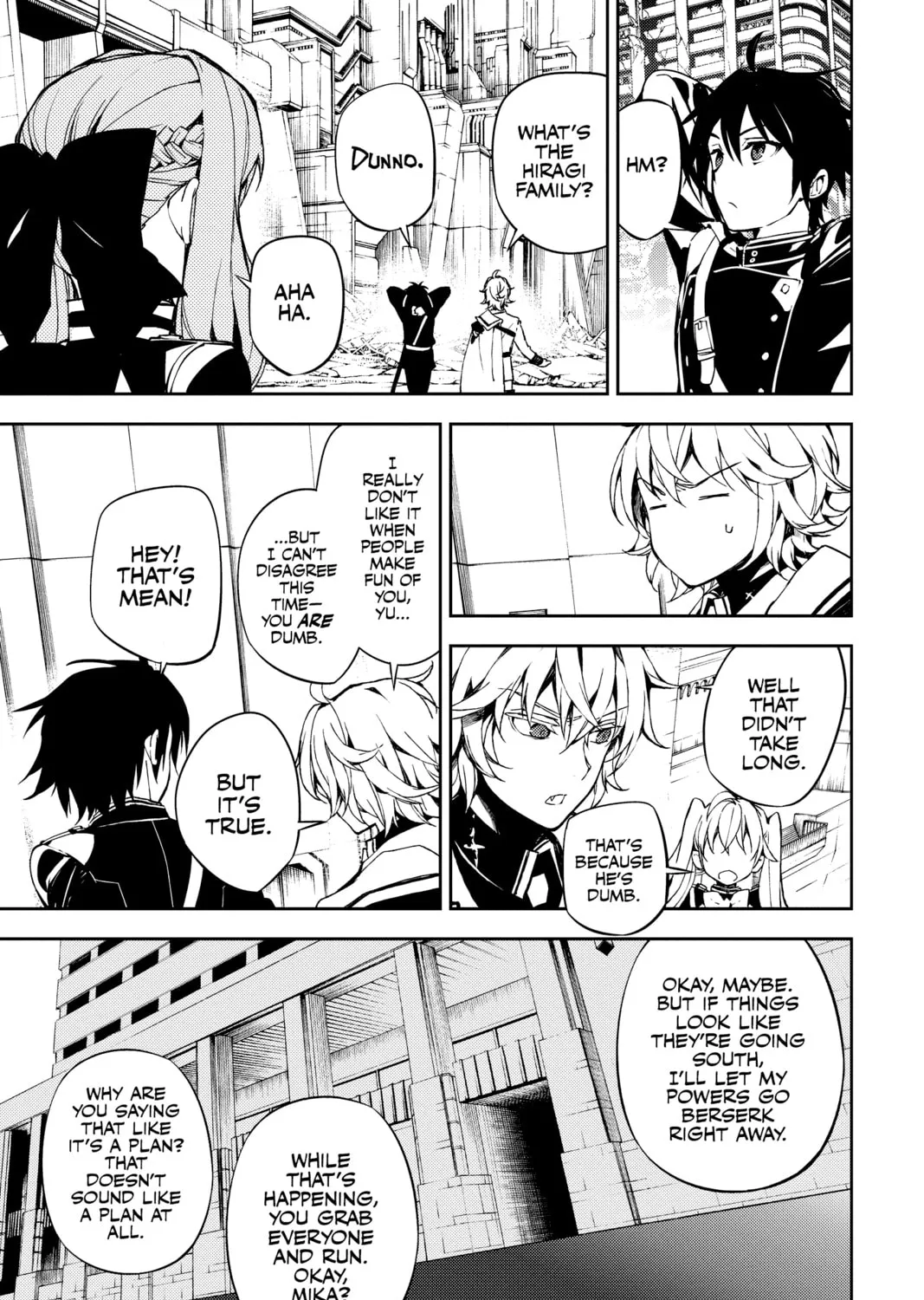 Seraph of the End: Vampire Reign Chapter 70 page 33 - 