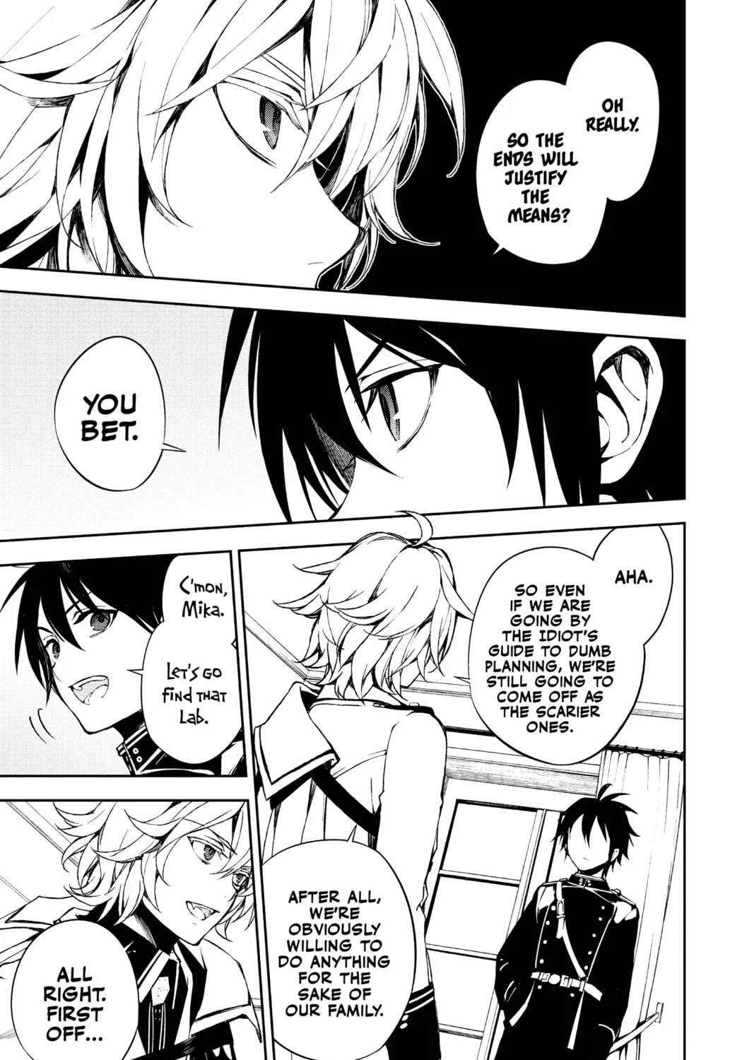 Seraph of the End: Vampire Reign Chapter 71 page 21 - 