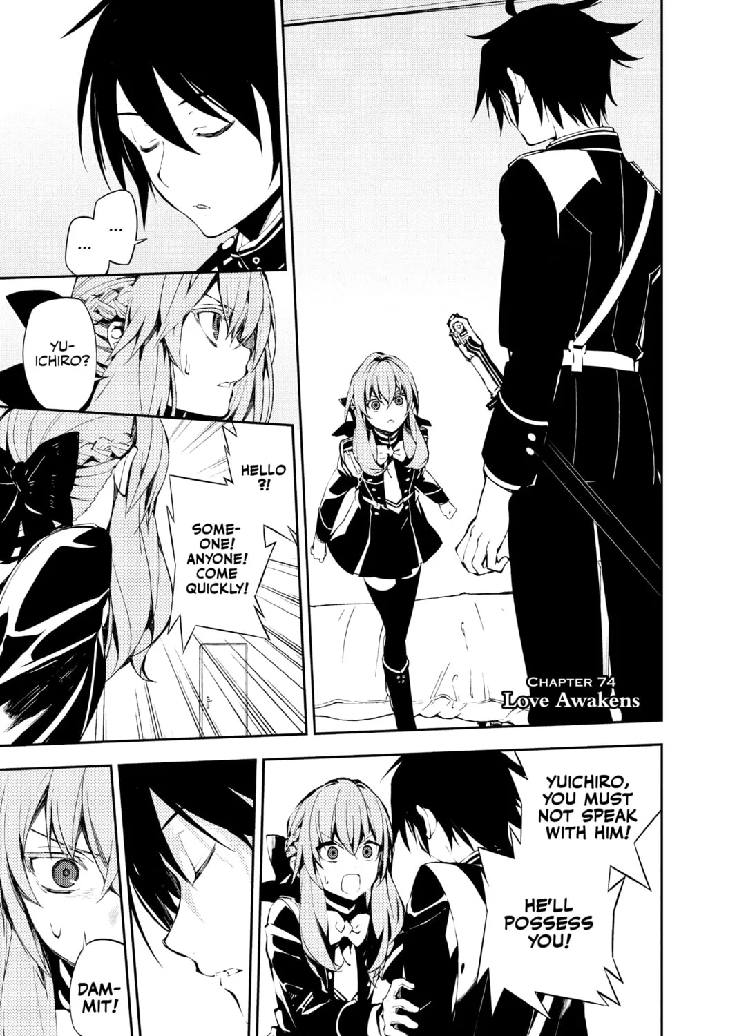 Seraph of the End: Vampire Reign Chapter 74 page 1 - 
