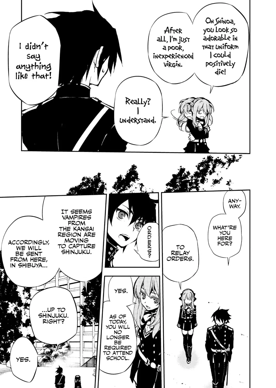 Seraph of the End: Vampire Reign Chapter 8 page 13 - 