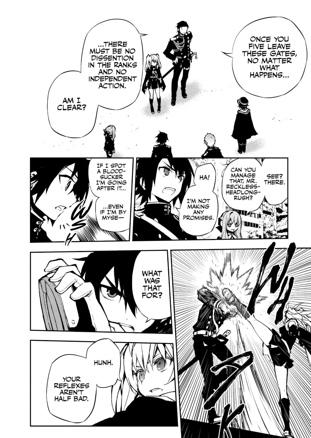 Seraph of the End: Vampire Reign Chapter 8 page 33 - 