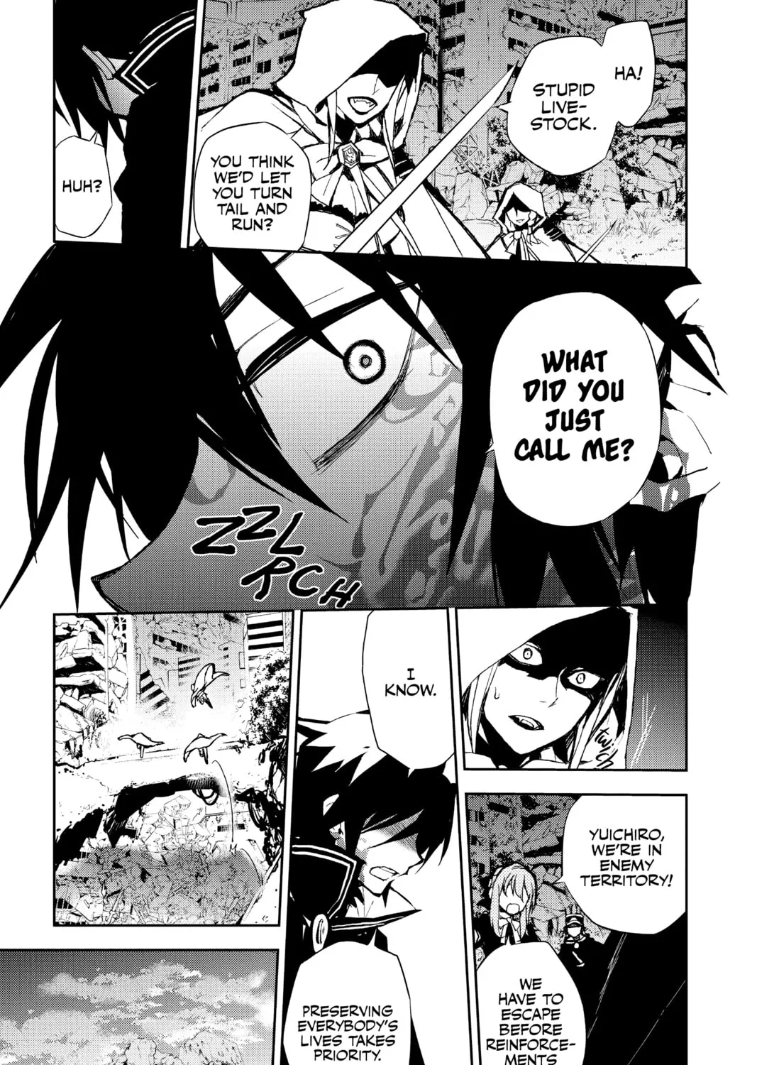 Seraph of the End: Vampire Reign Chapter 8 page 73 - 